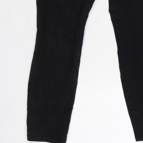 Sportscraft Women’s Black Size 10 Slim Tapered Elastic Waist Trousers