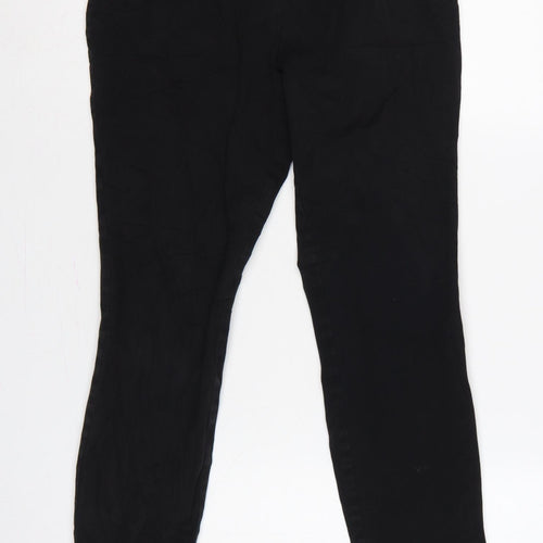 Sportscraft Women’s Black Size 10 Slim Tapered Elastic Waist Trousers
