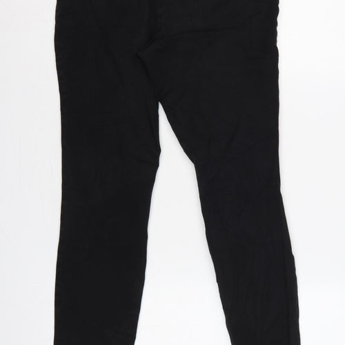 Sportscraft Women’s Black Size 10 Slim Tapered Elastic Waist Trousers