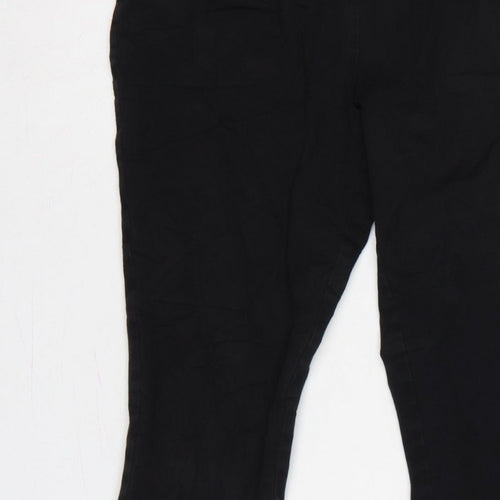 Sportscraft Women’s Black Size 10 Slim Tapered Elastic Waist Trousers