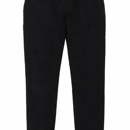 Sportscraft Women’s Black Size 10 Slim Tapered Elastic Waist Trousers