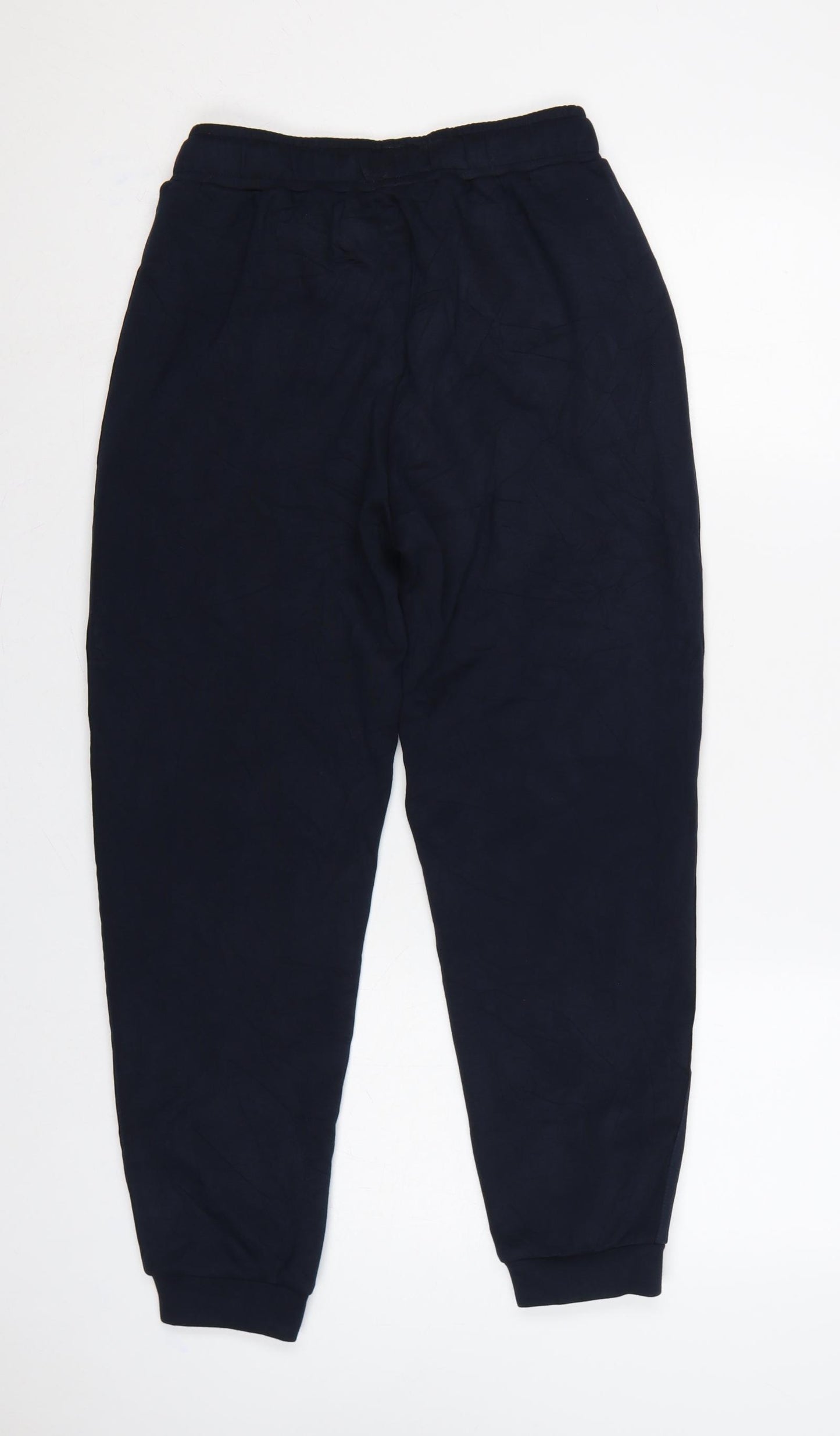 Marks & Spencer Women’s Navy Size 8 Short Tapered Jogger Trousers