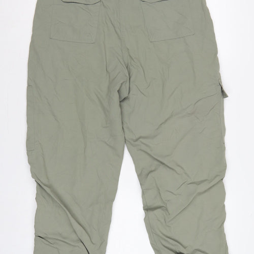 Hawkshead Women's Green Size 14 Cargo Trousers Nylon Lined