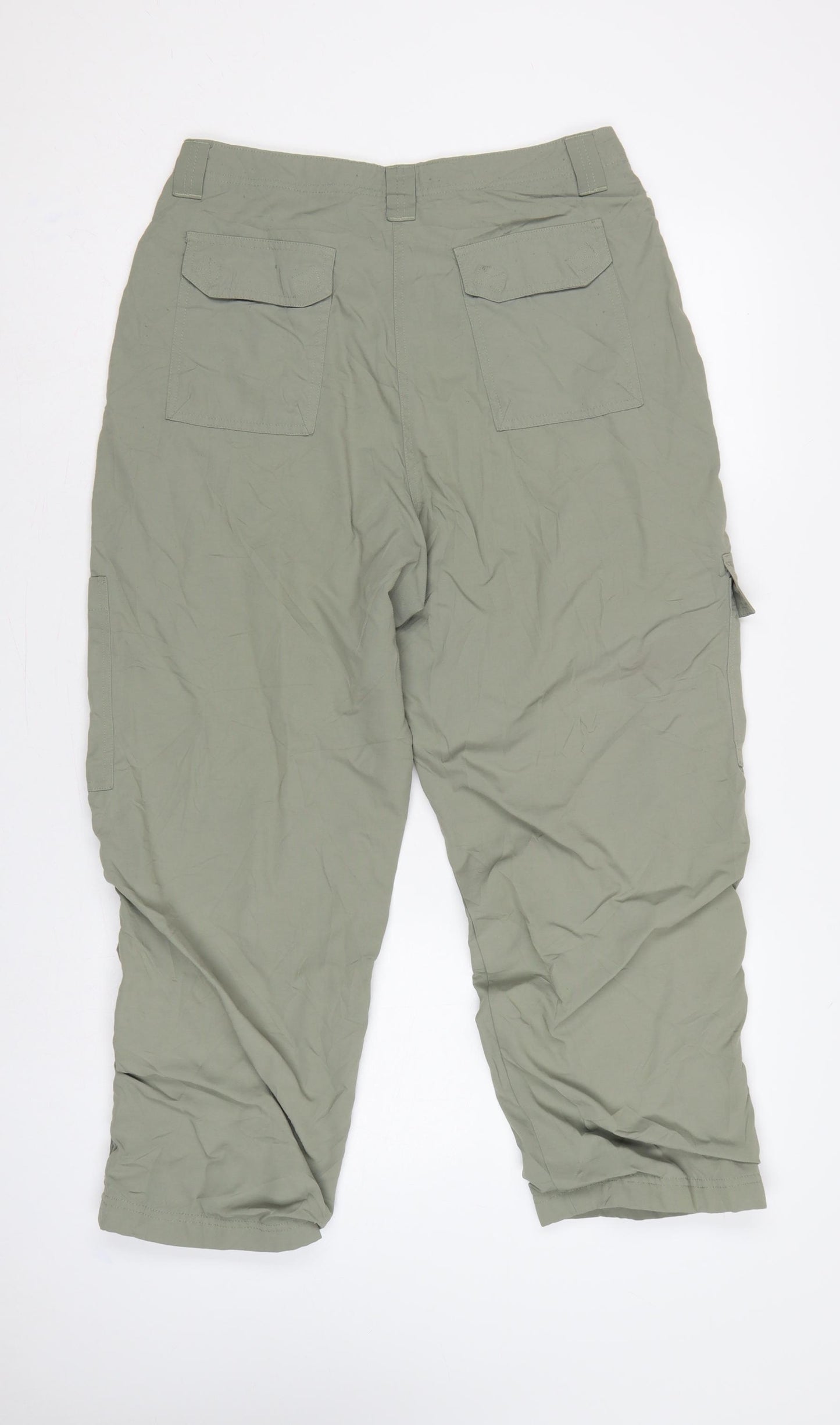 Hawkshead Women's Green Size 14 Cargo Trousers Nylon Lined