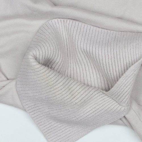 Karen Millen Women's Beige XS Wool Roll Neck Pullover Jumper