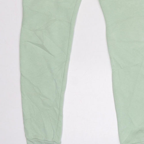 Couture London Women’s Mint Green M Jogger Sweatpants Drawstring Logo