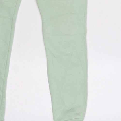 Couture London Women’s Mint Green M Jogger Sweatpants Drawstring Logo