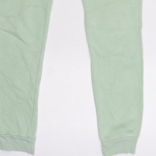 Couture London Women’s Mint Green M Jogger Sweatpants Drawstring Logo