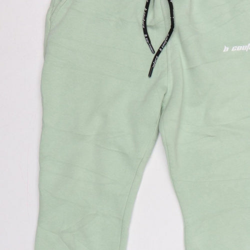 Couture London Women’s Mint Green M Jogger Sweatpants Drawstring Logo