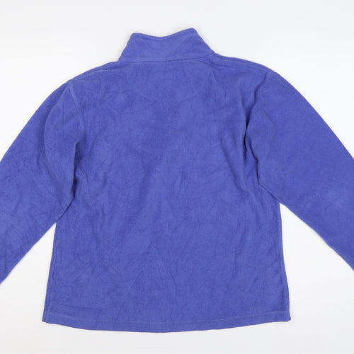 Regatta Women’s Purple UK 12 1/2 Zip Fleece Sweatshirt