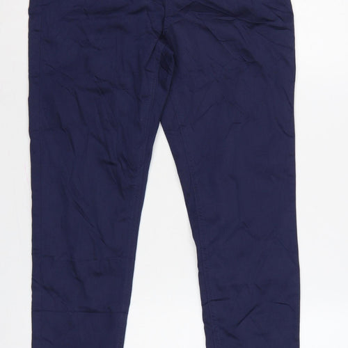 Marks & Spencer Women Blue UK 12 Long Skinny Stretch Jeggings