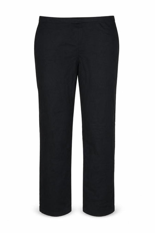 Marks & Spencer Women’s Black UK 12 Short Straight Trousers
