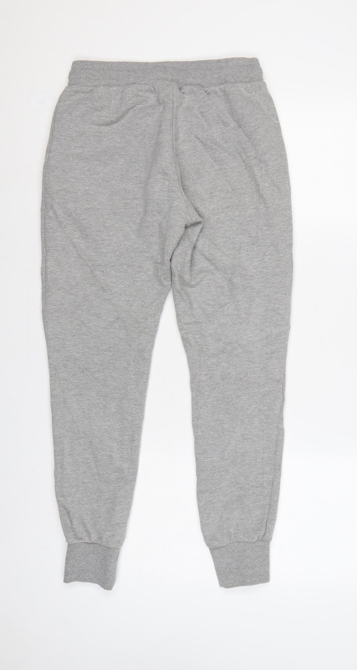 Brand and care label for Ellesse Women Grey Logo Jogger Sweatpants UK 8 Drawstring