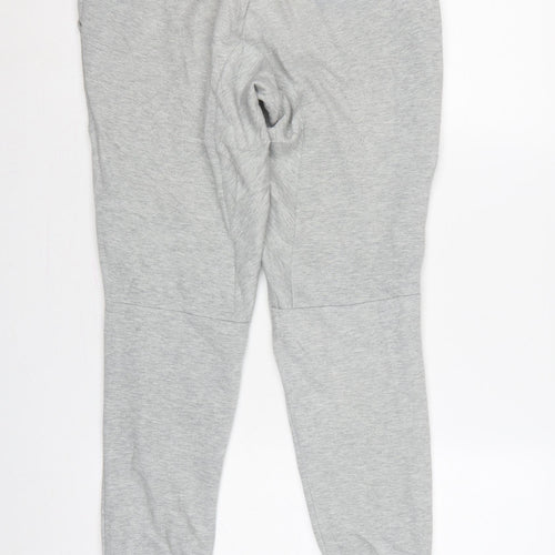 Nike Men's Grey S Jogger Sweatpants Zip Pocket Drawstring