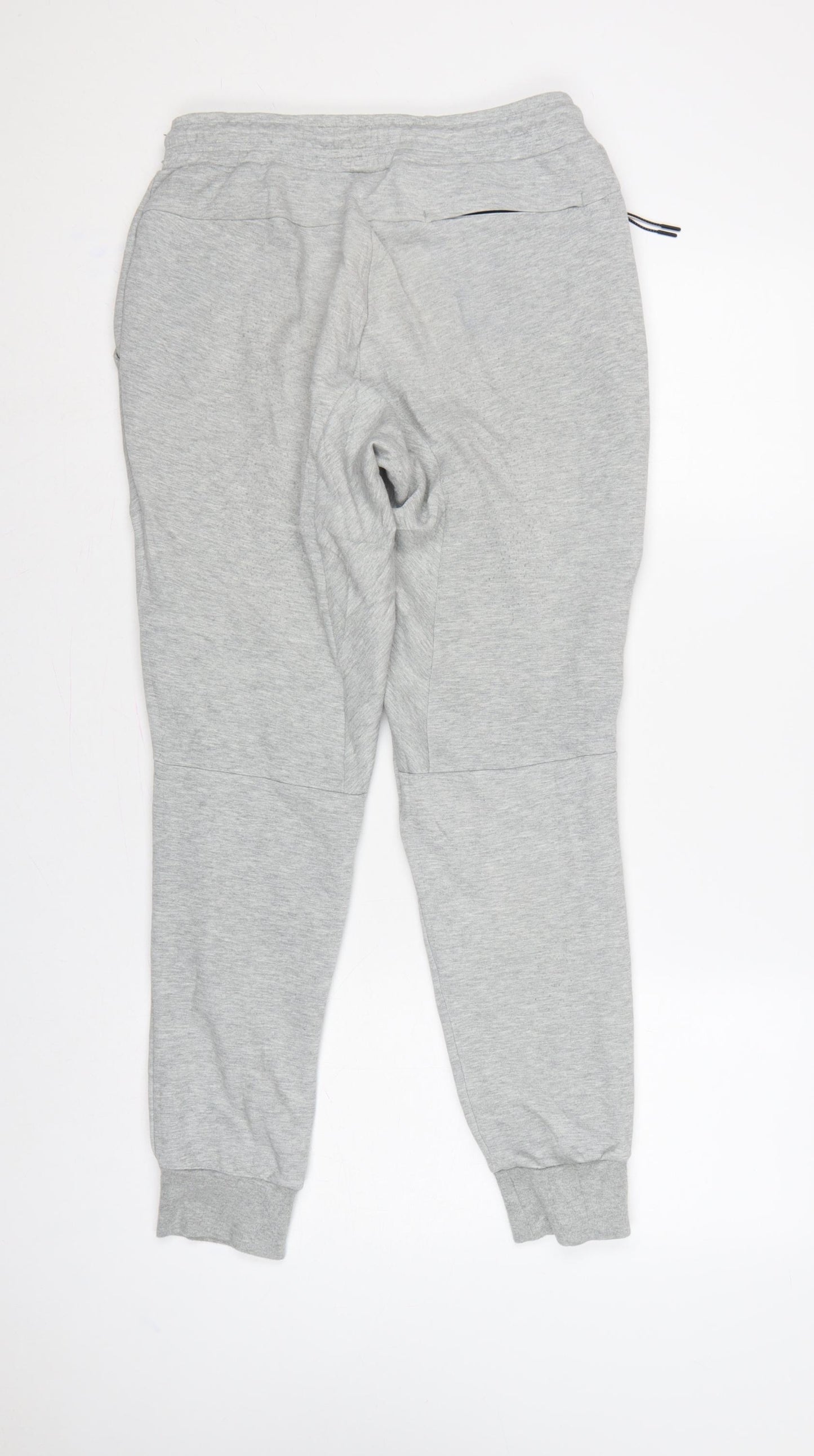 Nike Men's Grey S Jogger Sweatpants Zip Pocket Drawstring