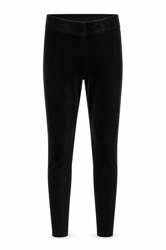 M&Co Women Black Size 10 Stretch Jersey Leggings Elastic Waist