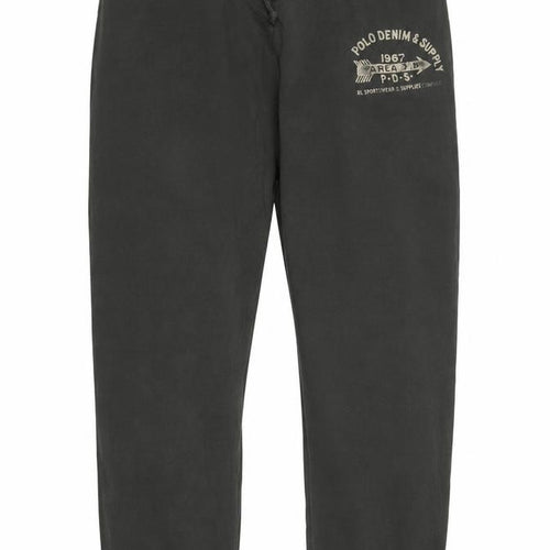 Denim & Supply Ralph Lauren Men’s Black XL Logo Sweatpants Joggers