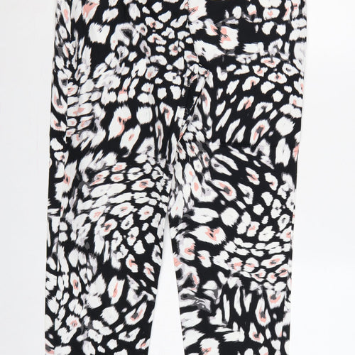 STAR Julien Macdonald Women’s Multicolour Animal Print Trousers UK 14