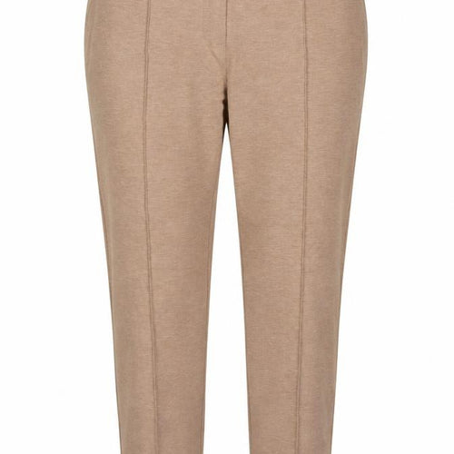 Marks & Spencer Women Beige UK 20 Tapered Smart Trousers