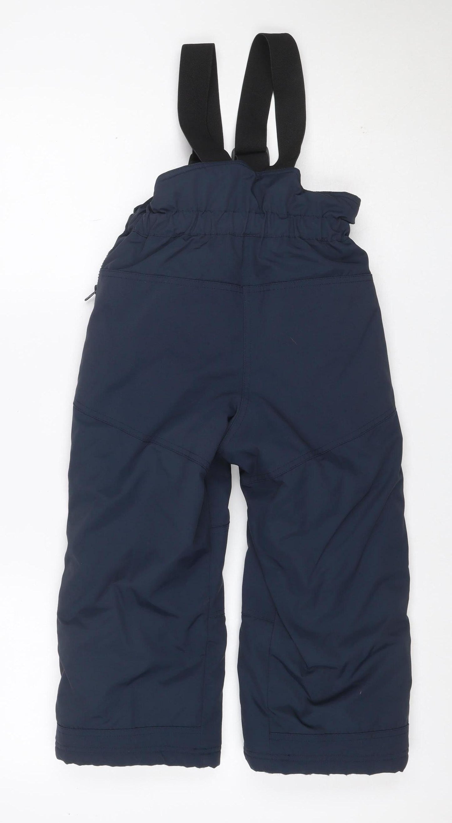 Blanc de Blanc Boys Blue 5 Years Snow Pants Ski Bib Braces Nylon