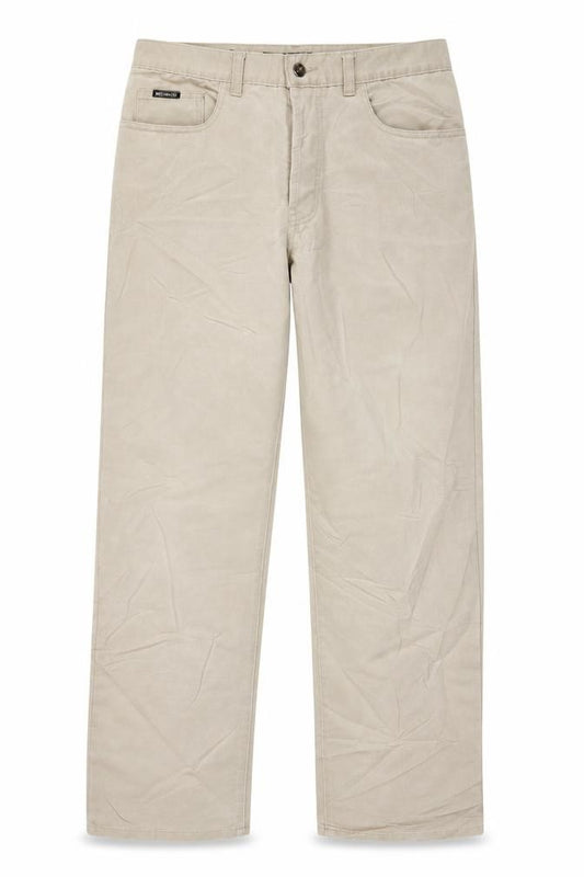 Mish Mash Men’s Beige Straight Jeans W32 Regular Cotton Blend