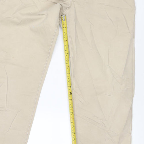 Mish Mash Men’s Beige Straight Jeans W32 Regular Cotton Blend