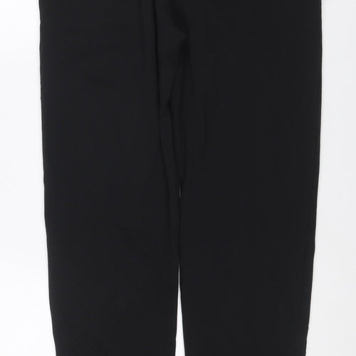 Marks and Spencer Men Black M Regular Jogger Sweatpants Drawstring