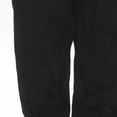 Nicce London Men’s Black M Jogger Trousers Drawstring Logo