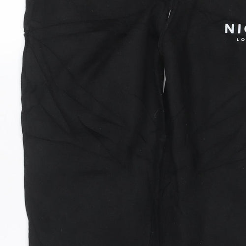 Nicce London Men’s Black M Jogger Trousers Drawstring Logo