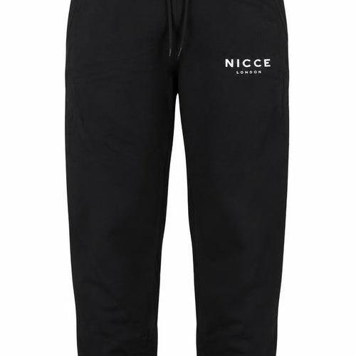 Nicce London Men’s Black M Jogger Trousers Drawstring Logo