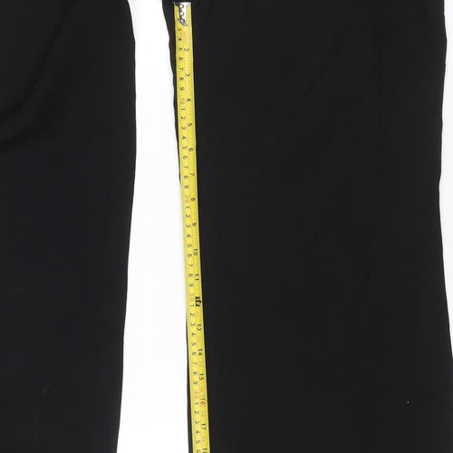 Olsen Women’s Black Size 10 Straight Leg Zip Formal Trousers