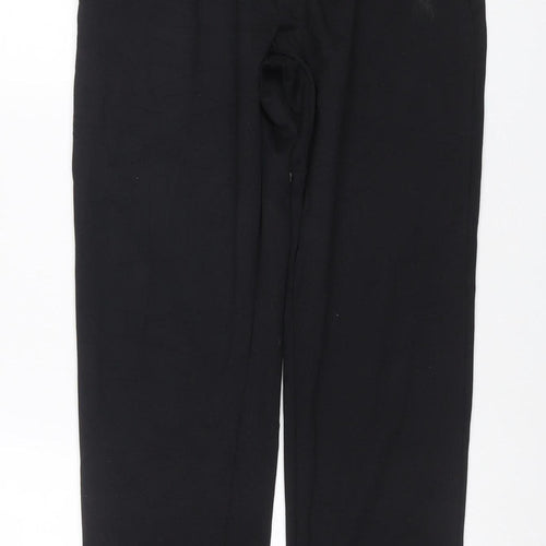 Spyder Active Men’s Black Red Track Pants Small Stretch Zip Pockets