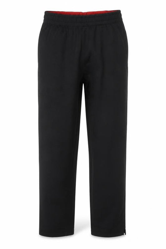 Spyder Active Men’s Black Red Track Pants Small Stretch Zip Pockets