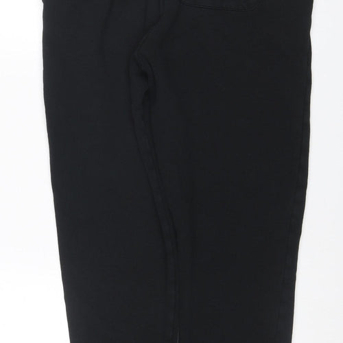 U.S. Polo Assn. Men’s Black L Jogger Sweatpants Cotton Blend