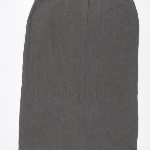 Marks and Spencer Women Grey Size 20 Pencil Knee Length Work Skirt