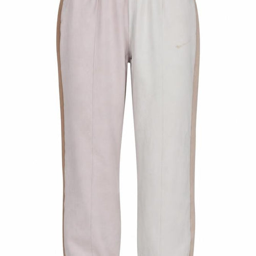 Nike Women’s Beige Brown S Colourblock Jogger Sweatpants