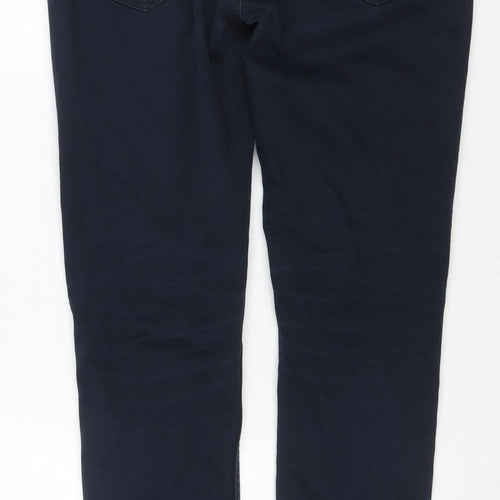 Topman Men's Blue W30 Short Stretch Skinny Jeans Cotton