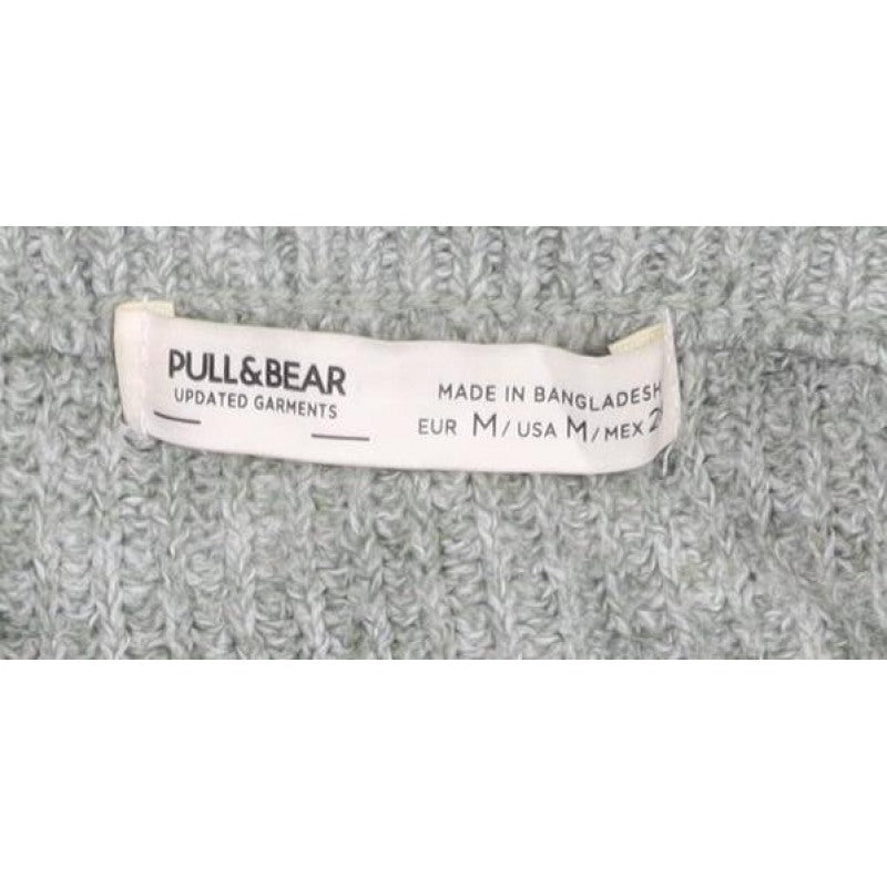 Additional view of Pull&Bear Women’s Green M Mock Neck Knit jumper