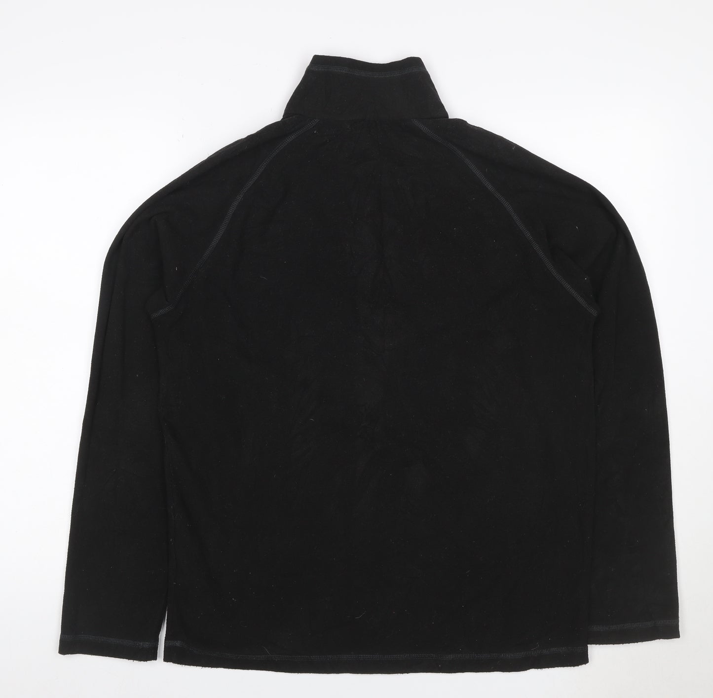 Regatta Men’s Black L 1/4 Zip Fleece Sweatshirt Outdoor