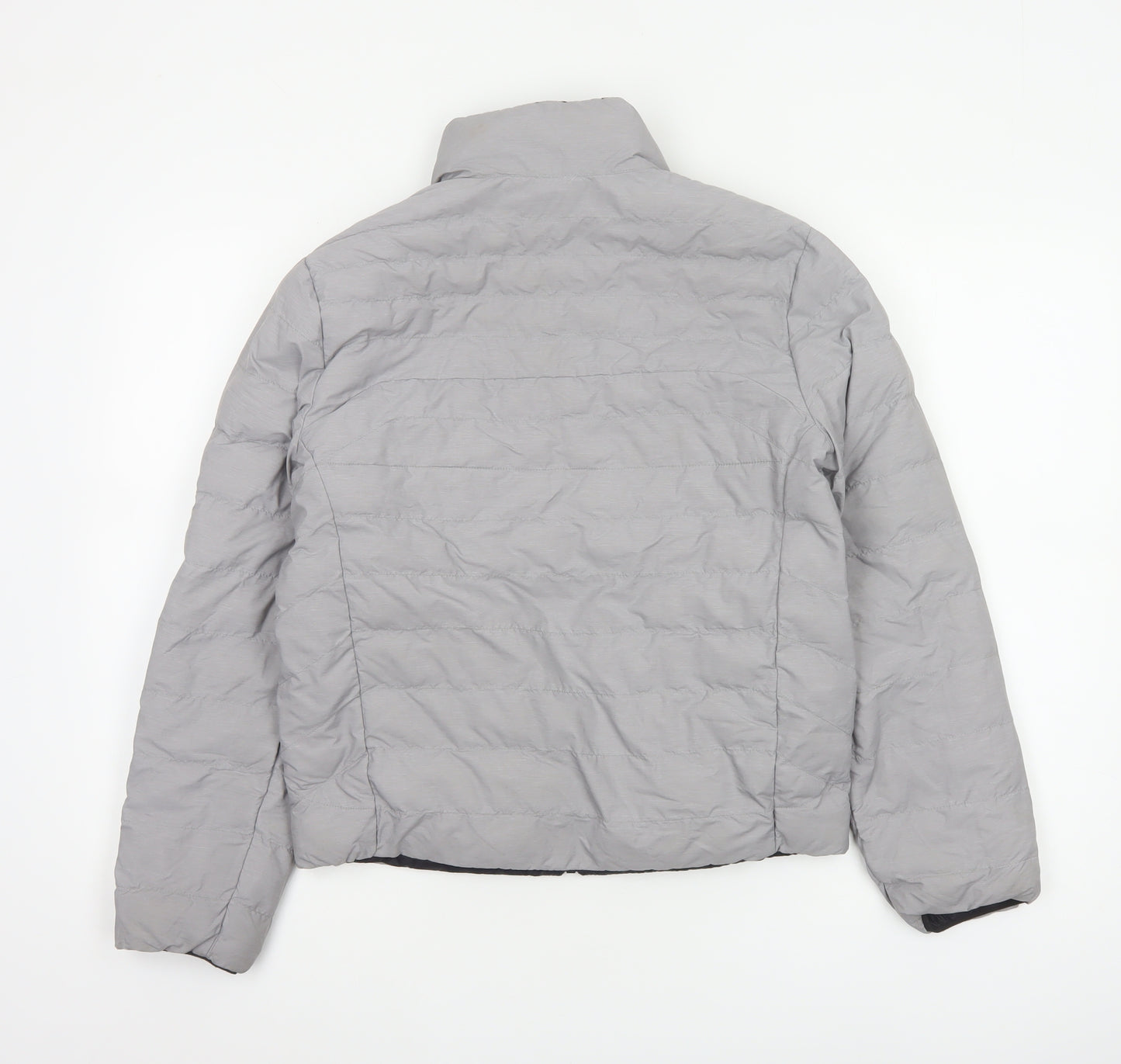 Polo Ralph Lauren Girls Grey Puffer Jacket 14-15 Years Quilted Zip