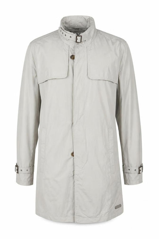 Fullcircle Women Ivory XL Hooded Nylon Rain Coat Jacket