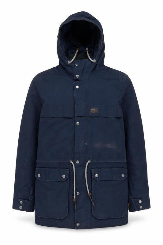 Jack Wolfskin Men's Blue UK 34 S Hooded Texapore Parka Outdoor Jacket