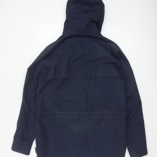 Jack Wolfskin Men's Blue UK 34 S Hooded Texapore Parka Outdoor Jacket