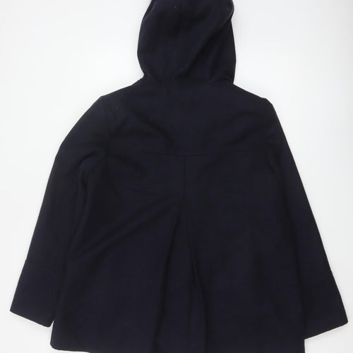 The Collection Debenhams Women’s Navy Blue Size 14 Faux Fur Parka Coat
