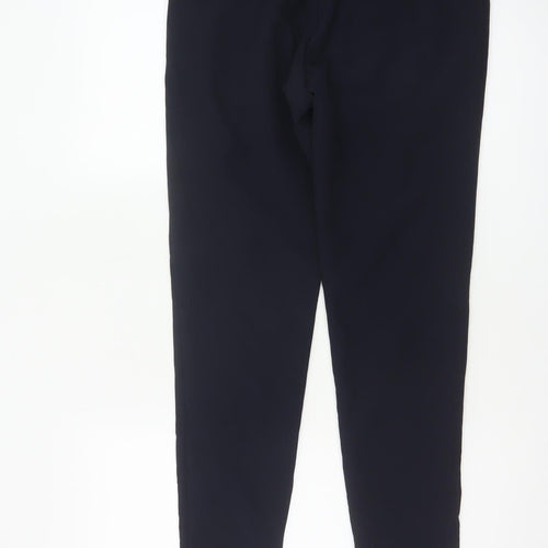 Zara Women’s Navy Blue UK 10 Tapered Tailored Dress Trousers