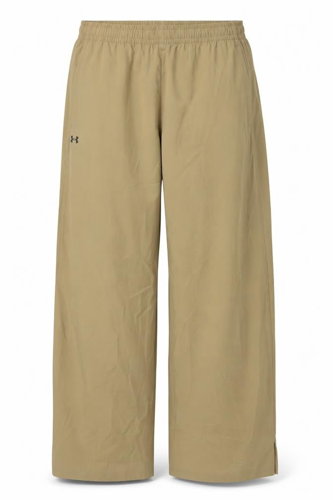 Under Armour Women's Beige S Relaxed Straight Lightweight Trousers