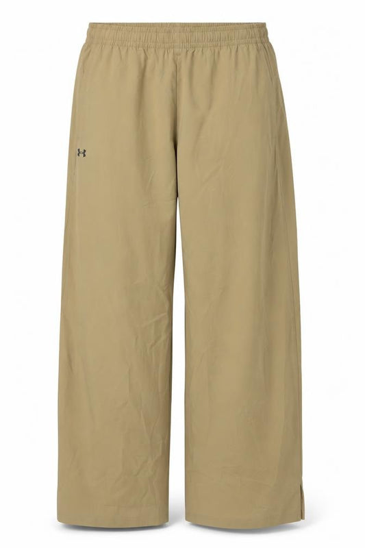 Under Armour Women's Beige S Relaxed Straight Lightweight Trousers