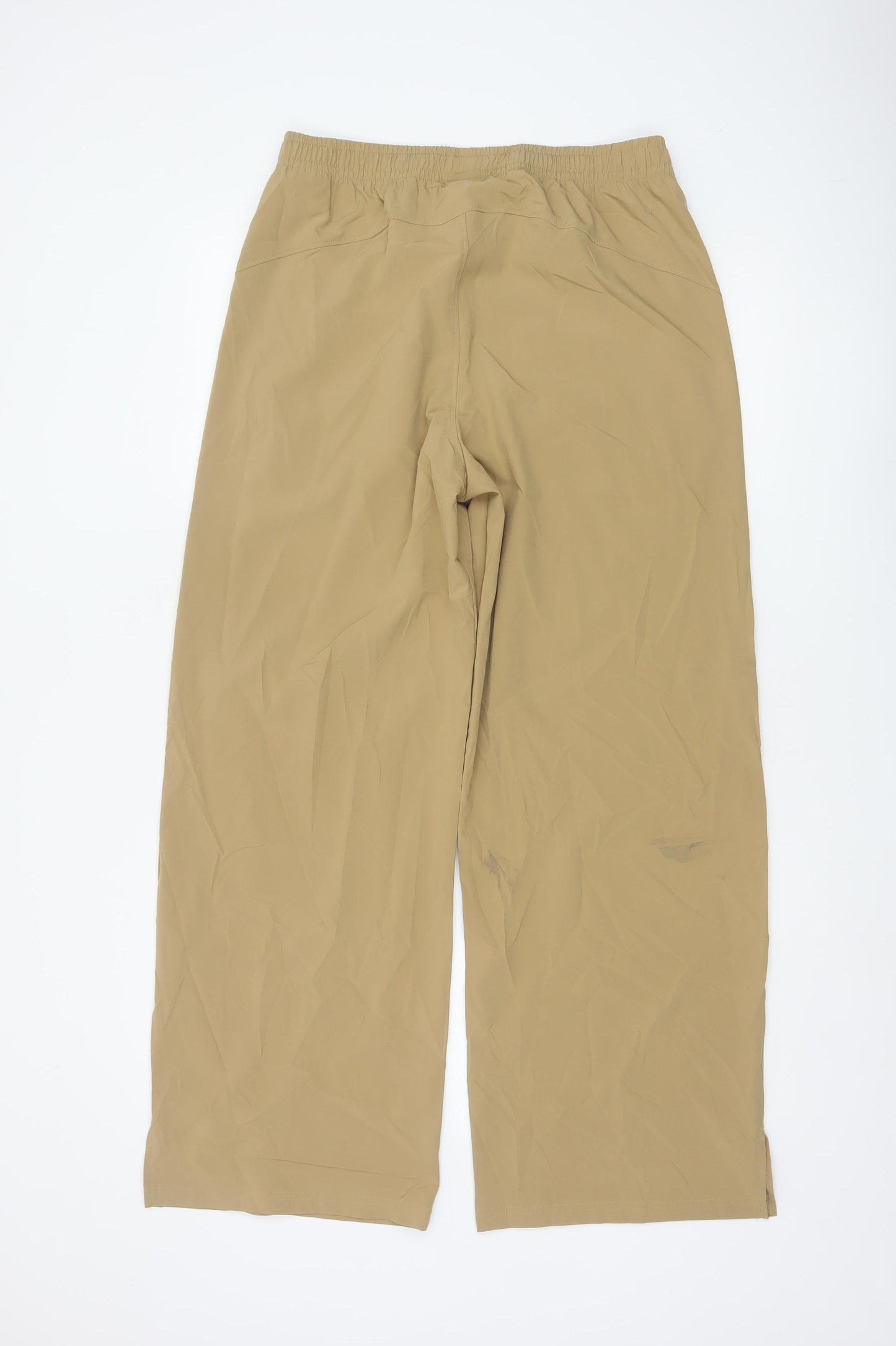 Under Armour Women's Beige S Relaxed Straight Lightweight Trousers