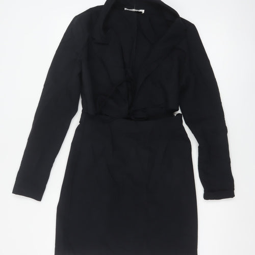 Abercrombie & Fitch Women’s Black S Tall Jacket Dress Long Sleeve