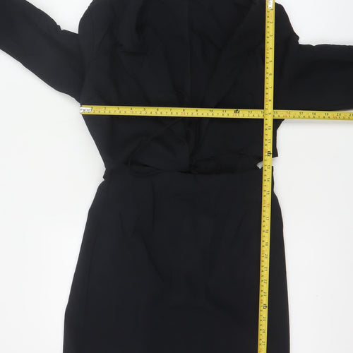 Abercrombie & Fitch Women’s Black S Tall Jacket Dress Long Sleeve